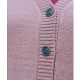 蝶刺繍ロングニットカーディガン | axes femme | 詳細画像6