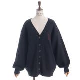 蝶刺繍ロングニットカーディガン | axes femme | 詳細画像9