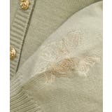 薔薇×蝶刺繍ロングカーディガン | axes femme | 詳細画像5 