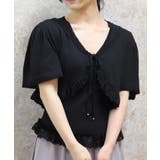黒 | インナー×フリルボレロセット | axes femme