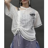 クラゲプリントアシメプルオーバー | axes femme | 詳細画像11 