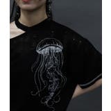 クラゲプリントアシメプルオーバー | axes femme | 詳細画像5 