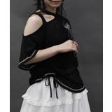 クラゲプリントアシメプルオーバー | axes femme | 詳細画像7 