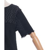 パッチワークメロートップス | axes femme | 詳細画像11