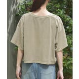 ビジューロゴショートTシャツ | axes femme | 詳細画像3