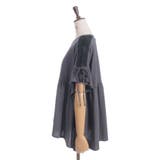 接触冷感切替フレアロングプルオーバー | axes femme | 詳細画像15 