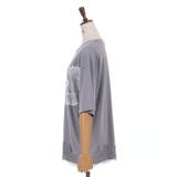 レース×ロゴビッグTシャツ | axes femme | 詳細画像12