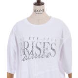 レース×ロゴビッグTシャツ | axes femme | 詳細画像19