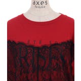 レース×ロゴビッグTシャツ | axes femme | 詳細画像26