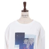 接触冷感プリント×レースＴ | axes femme | 詳細画像18 