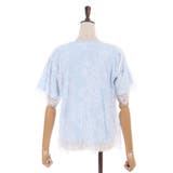 レースレイヤードTシャツ | axes femme | 詳細画像19
