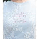 レースレイヤードTシャツ | axes femme | 詳細画像7