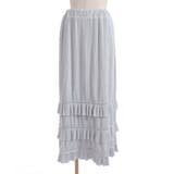 カットプリーツフリルスカート | axes femme | 詳細画像15