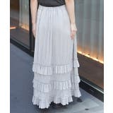 カットプリーツフリルスカート | axes femme | 詳細画像5