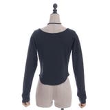 チョーカー付コルセット風プルオーバー | axes femme | 詳細画像17 