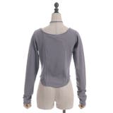 チョーカー付コルセット風プルオーバー | axes femme | 詳細画像26 