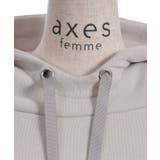 フード付ショートスウェット | axes femme | 詳細画像30 