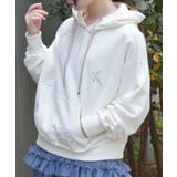 生成り | ランダムパリ刺繍フーディー | axes femme