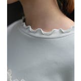 フリルハートロングトレーナー | axes femme | 詳細画像13 