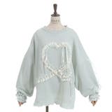 フリルハートロングトレーナー | axes femme | 詳細画像16 