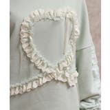 フリルハートロングトレーナー | axes femme | 詳細画像6 