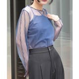 インナー付グラデシアトップス | axes femme | 詳細画像3 