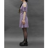 硫化染めカットミニワンピース | axes femme | 詳細画像2 