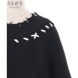 ロングステッチダメージニット | axes femme | 詳細画像27 