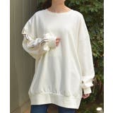 生成り | 袖ラインカットチュニック | axes femme