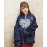 ハートフリルジップパーカー | axes femme | 詳細画像14