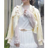 白 | リボンチュールシアーインナー | axes femme