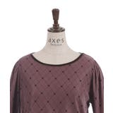 アソート柄ハート釦ベロアプルオーバー | axes femme | 詳細画像11 