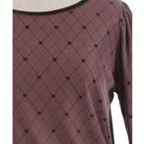 アソート柄ハート釦ベロアプルオーバー | axes femme | 詳細画像13 