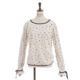 アソート柄ハート釦ベロアプルオーバー | axes femme | 詳細画像17 