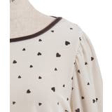 アソート柄ハート釦ベロアプルオーバー | axes femme | 詳細画像22 