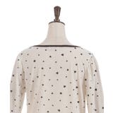 アソート柄ハート釦ベロアプルオーバー | axes femme | 詳細画像23 