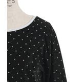 アソート柄ハート釦ベロアプルオーバー | axes femme | 詳細画像31 