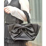 黒 | ビッグリボンサテントート | axes femme