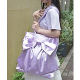 タテ型ビッグリボントート | axes femme | 詳細画像1 