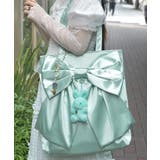 ミント | タテ型ビッグリボントート | axes femme