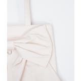 タテ型ビッグリボン合皮トート | axes femme | 詳細画像12 