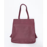 タテ型ビッグリボン合皮トート | axes femme | 詳細画像15 