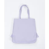 タテ型ビッグリボン合皮トート | axes femme | 詳細画像8 