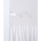 雪の結晶刺繍ストール | axes femme | 詳細画像14