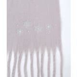 雪の結晶刺繍ストール | axes femme | 詳細画像17