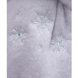 雪の結晶刺繍ストール | axes femme | 詳細画像3