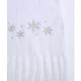 雪の結晶刺繍ストール | axes femme | 詳細画像6