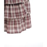 チェック柄ティアードスカート | axes femme | 詳細画像11 