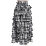 チェック柄ティアードスカート | axes femme | 詳細画像17 