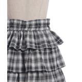 チェック柄ティアードスカート | axes femme | 詳細画像22 